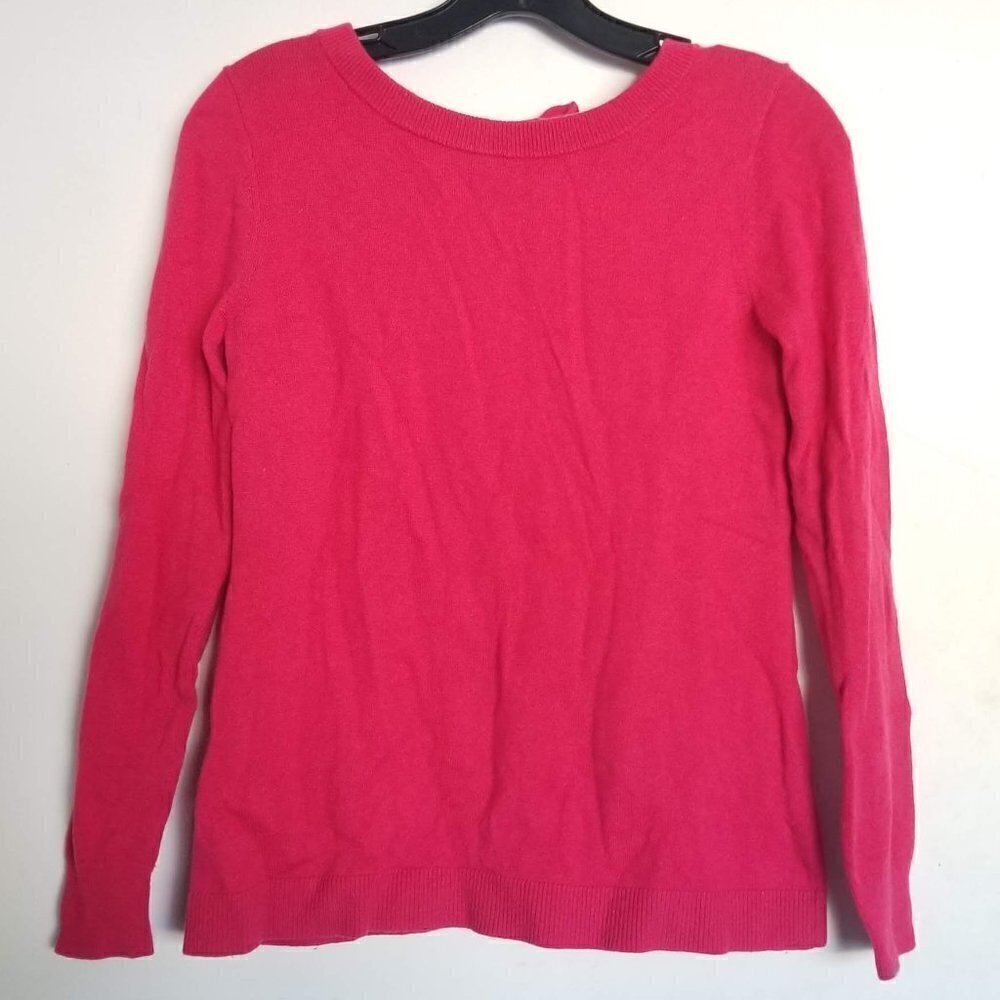 Banana Republic Tie Back Long Sleeve Sweater Top